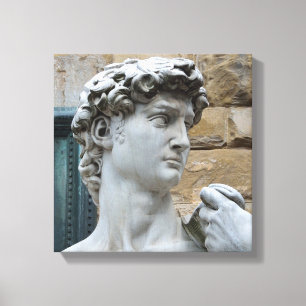Michelangelo’s David Leinwanddruck