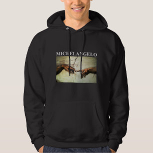 Michelangelo Schöpfung Adams Vintage-Kunst Hoodie