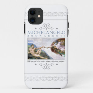 Michelangelo Schöpfung des Menschen Malerei mit Zi Case-Mate iPhone Hülle
