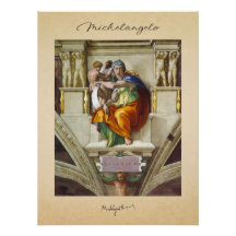 Michelangelo | Sistine Chapel | Glänzende Poster