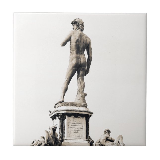 Michelangelo Square Fliese (Vorderseite)