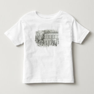 Michelangelo zu Pferd, einen Künstler besuchend Kleinkind T-shirt