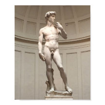 Michelangelos David-Statue