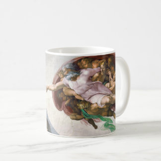 Michelangelos Die Erschaffung Adams Kaffeetasse