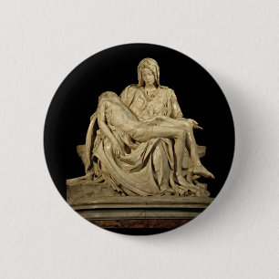 Michelangelos Pieta Button