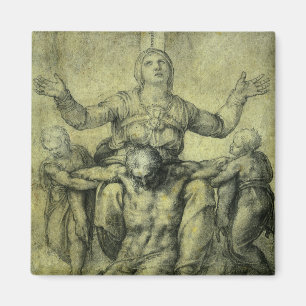 Michelangelos Pieta für Vittoria Colonna Magnet