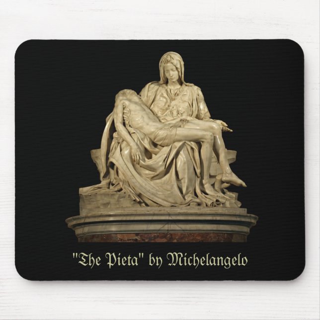 Michelangelos Pieta Mousepad (Vorne)