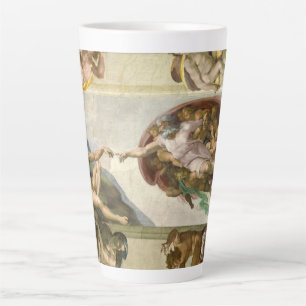 Michelangelos Schöpfung des Menschen (Schöpfung Ad Milchtasse