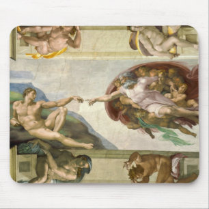 Michelangelos Schöpfung des Menschen (Schöpfung Ad Mousepad