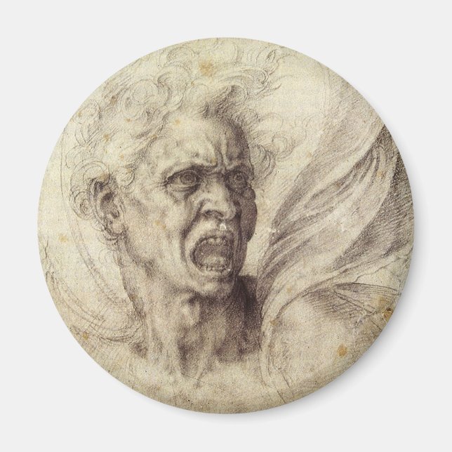 Michelangelos verdammtes Soul, Leiter eines Mannes Magnet (Vorne)