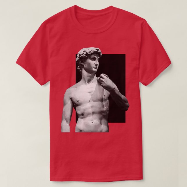 Michelangelox27s David T-Shirt (Design vorne)