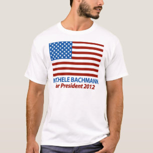 Michele Bachmann für Präsidenten 2012 T-Shirt