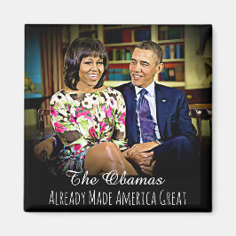 Michelle & Barack Obama hat Amerika bereits großar Magnet