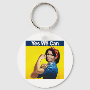 MICHELLE der NIETENEINSCHLÄGER - JA WIR CAN.png Schlüsselanhänger