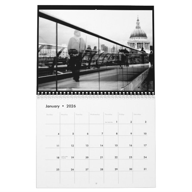 Michelle Kalender Großbritanniens 2012 (Jan 2026)