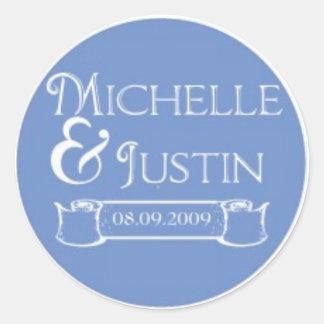 michelle Logo Runder Aufkleber