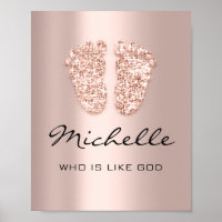 Michelle Name Bedeutung New Baby Feet Rose Geschen