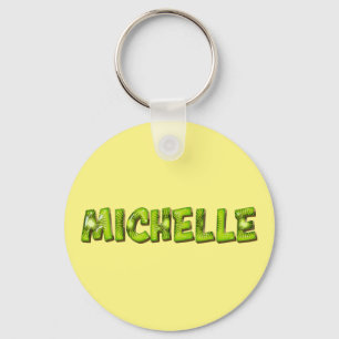 Michelle Name Kiwi Design Schlüsselanhänger