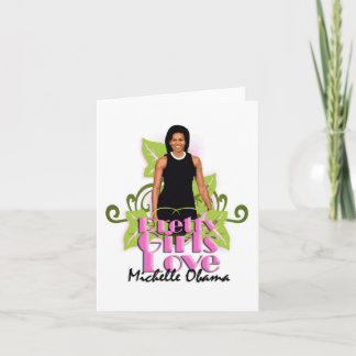 Michelle O "Hübsch Girls Liebe" Notecard Karte