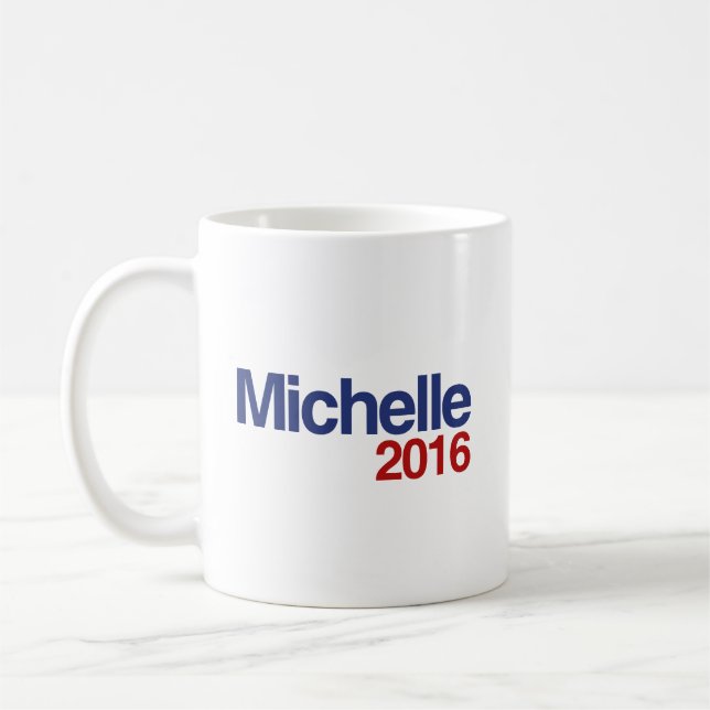 MICHELLE OBAMA 2016.png Kaffeetasse (Links)