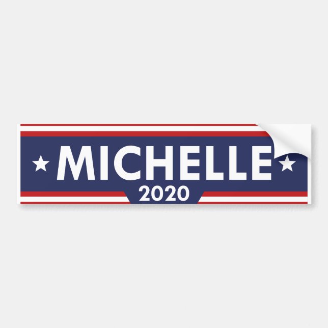 Michelle Obama 2020 Autoaufkleber (Vorne)