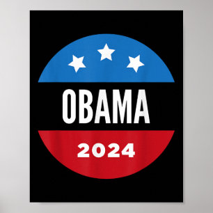 Michelle Obama 2024 _ Obama 2024 Präsident Liberal Poster
