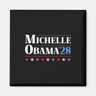 Michelle Obama 2028 für Präsident Premium Magnet