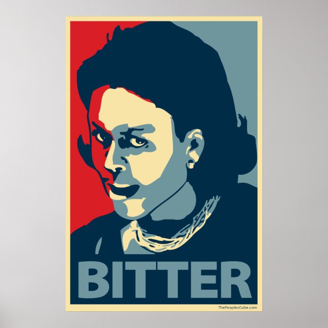 Michelle Obama - Bitter: OHP Poster (Vorne)