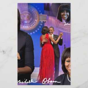 Michelle Obama Briefpapier
