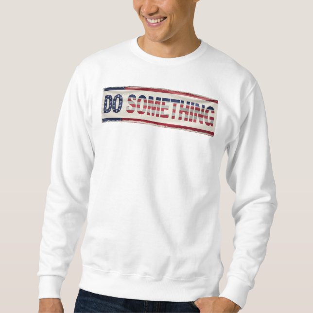 MICHELLE OBAMA 'DO some' Men's Sweatshirt (Vorderseite)