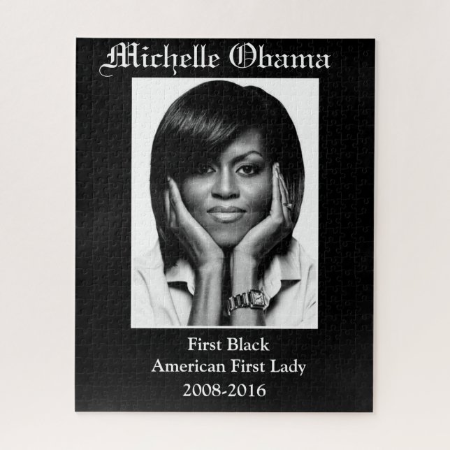MICHELLE OBAMA ERSTES SCHWARZES ERSTES LADY-Poster (Vertikal)