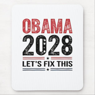 Michelle Obama für Präsident Obama 2028 Mousepad