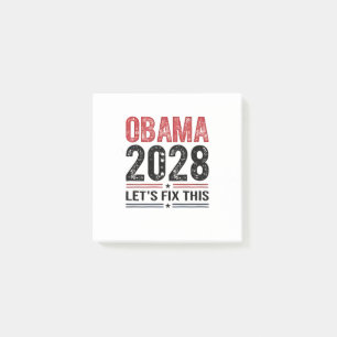 Michelle Obama für Präsident Obama 2028 Post-it Klebezettel