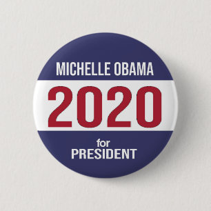 Michelle Obama für Wahl Präsidenten-2020 USA Button