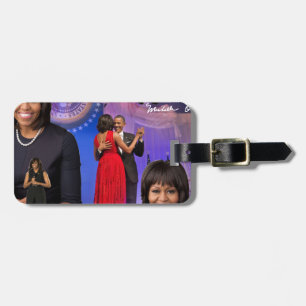 Michelle Obama Gepäckanhänger