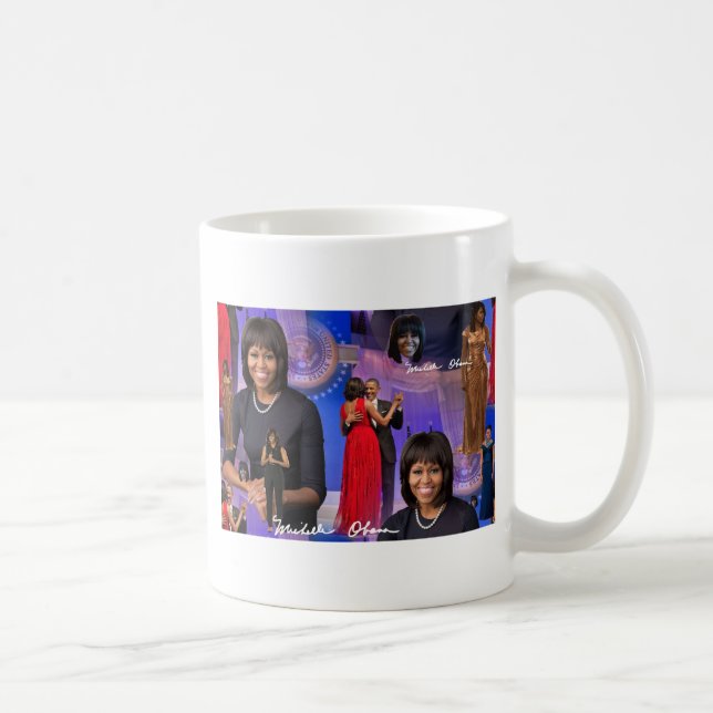 Michelle Obama Kaffeetasse (Rechts)
