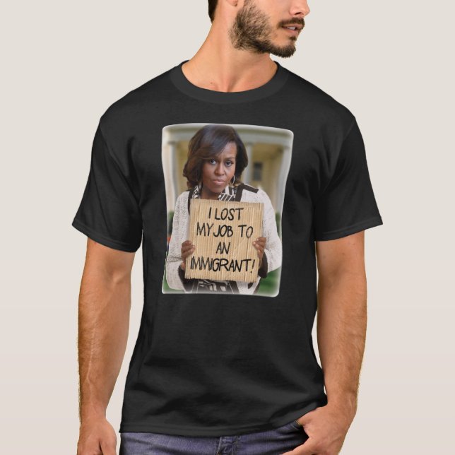 Michelle Obama - Lohn für einen T - Shirt (Vorderseite)