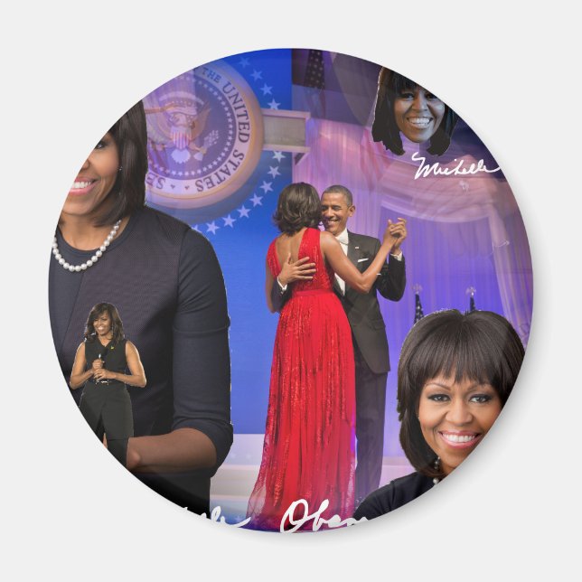 Michelle Obama Magnet (Vorne)