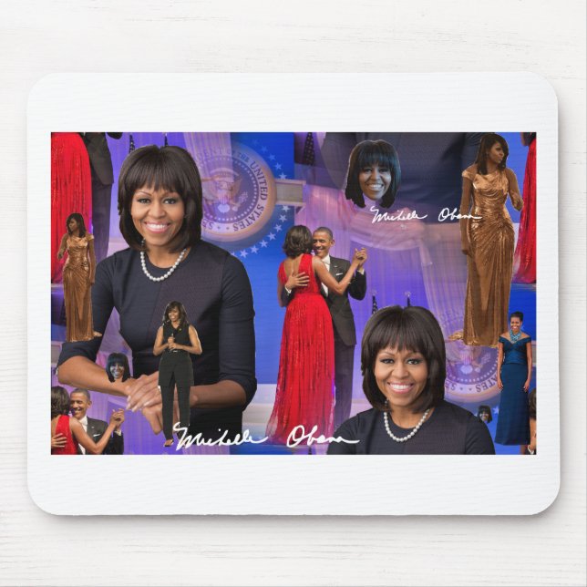 Michelle Obama Mousepad (Vorne)