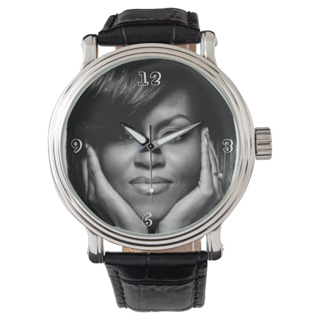 MICHELLE OBAMA watch Armbanduhr (Vorderseite)