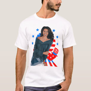 Michelle Obamas Tag der schwarzen Geschichte T-Shirt