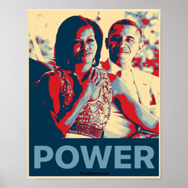 Michelle und Barack Obama Poster (Vorne)