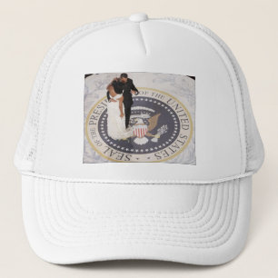 Michelle und Barack Obama Truckerkappe