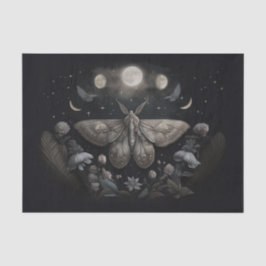 Michelle's Fluttering Moon, prächtige Moth Seidenpapier