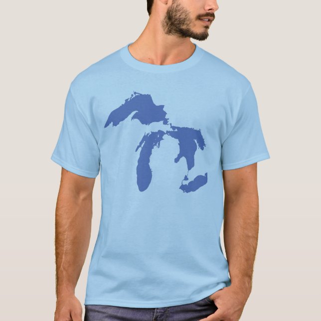 Michgan, Great Lakes Shirt (Vorderseite)