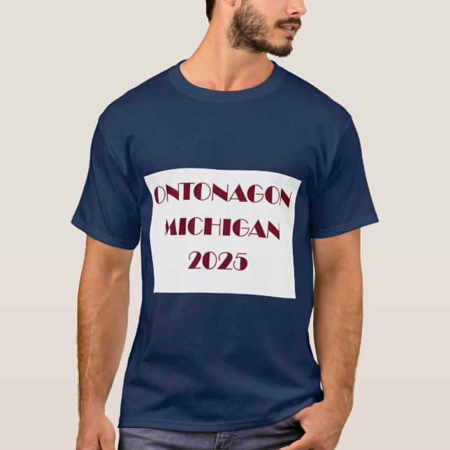 Michigan 2025 T-Shirt (Vorderseite)