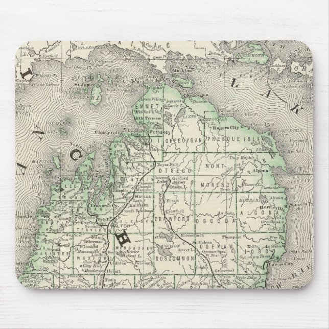 Michigan 8 mousepad (Vorne)