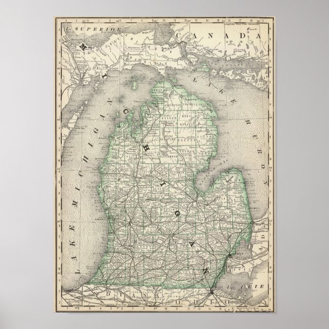 Michigan 8 poster (Vorne)