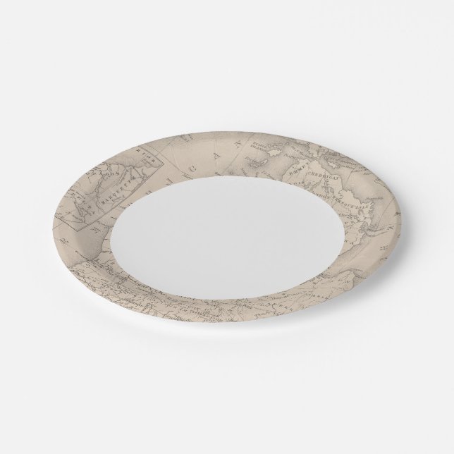 Michigan 9 pappteller (Schrägansicht)