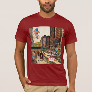 Michigan-Allee, Chicago durch John schwanken T-Shirt